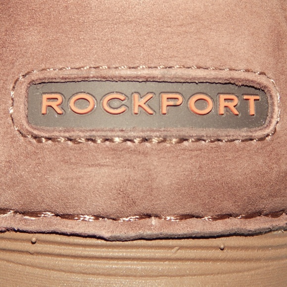 NWT Rockport shoes 9.5 casual brown New Slip on suede leather DISCOUNT SHIPPING! main image 5